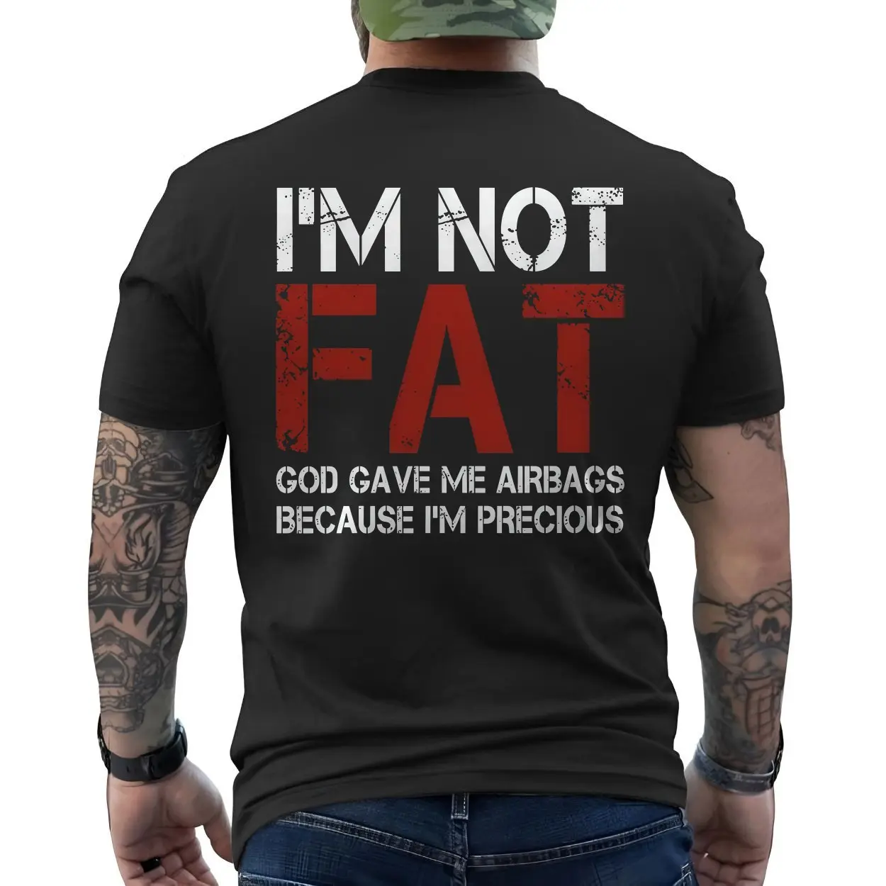 Im Not Fat Im Precious Funny Dad Bod T Shirt Gag Gift 6 1.jpg