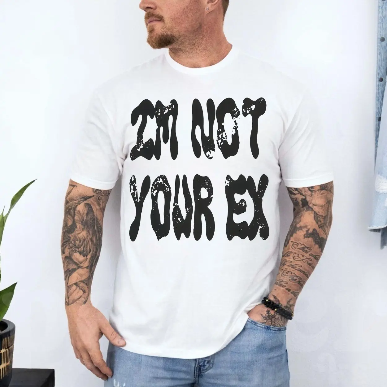 Im Not Your Ex T Shirt E28093 Bold Grunge Attitude Streetwear Tee 4.jpg