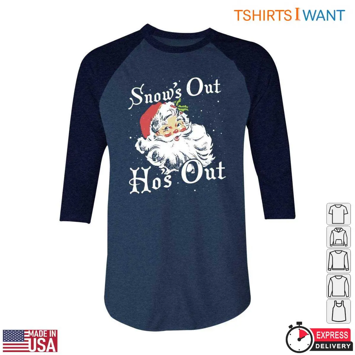 Images Of Santa Claus T Shirt Snows Out Hos Out Festive 5 1.jpg