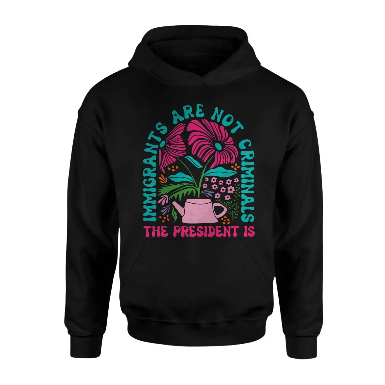Immigrants Are Not Criminals Pro Immigration Floral T Shirt 2 1.jpg