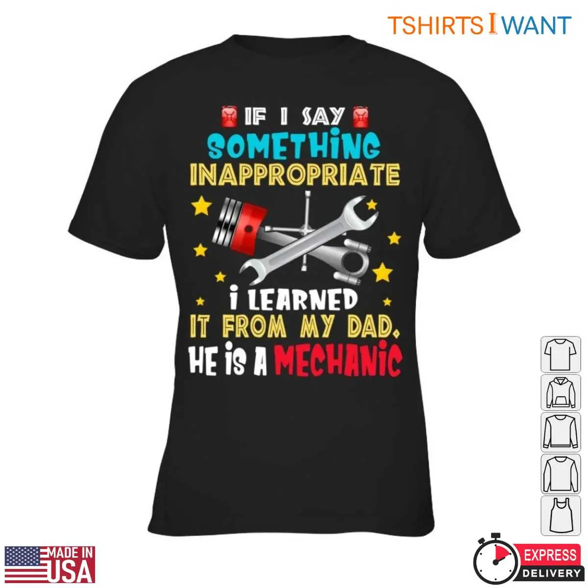 Inappropriate Dad Quote Mechanic Fathers Day Gift T Shirt 2 1.jpg
