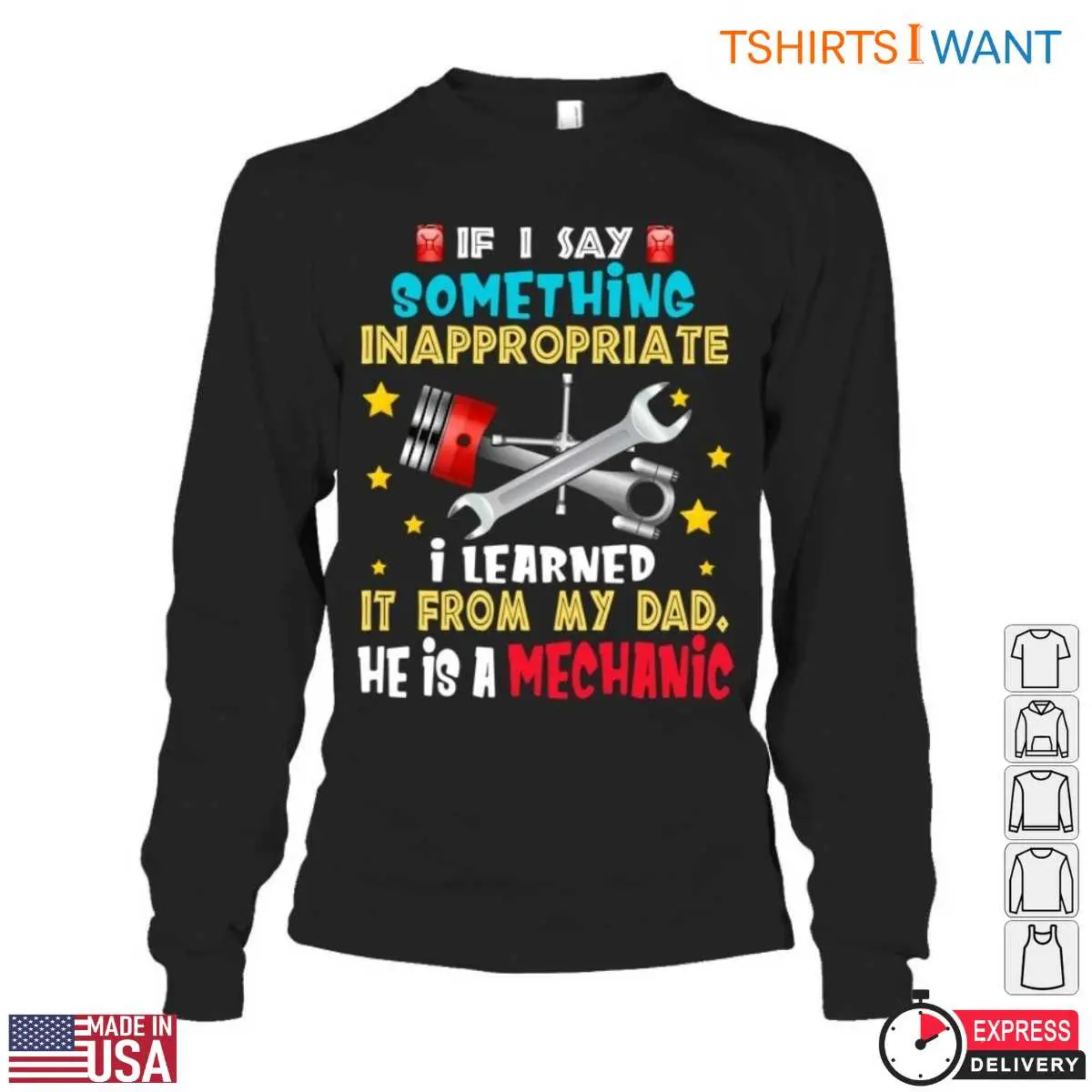 Inappropriate Dad Quote Mechanic Fathers Day Gift T Shirt 4 1.jpg