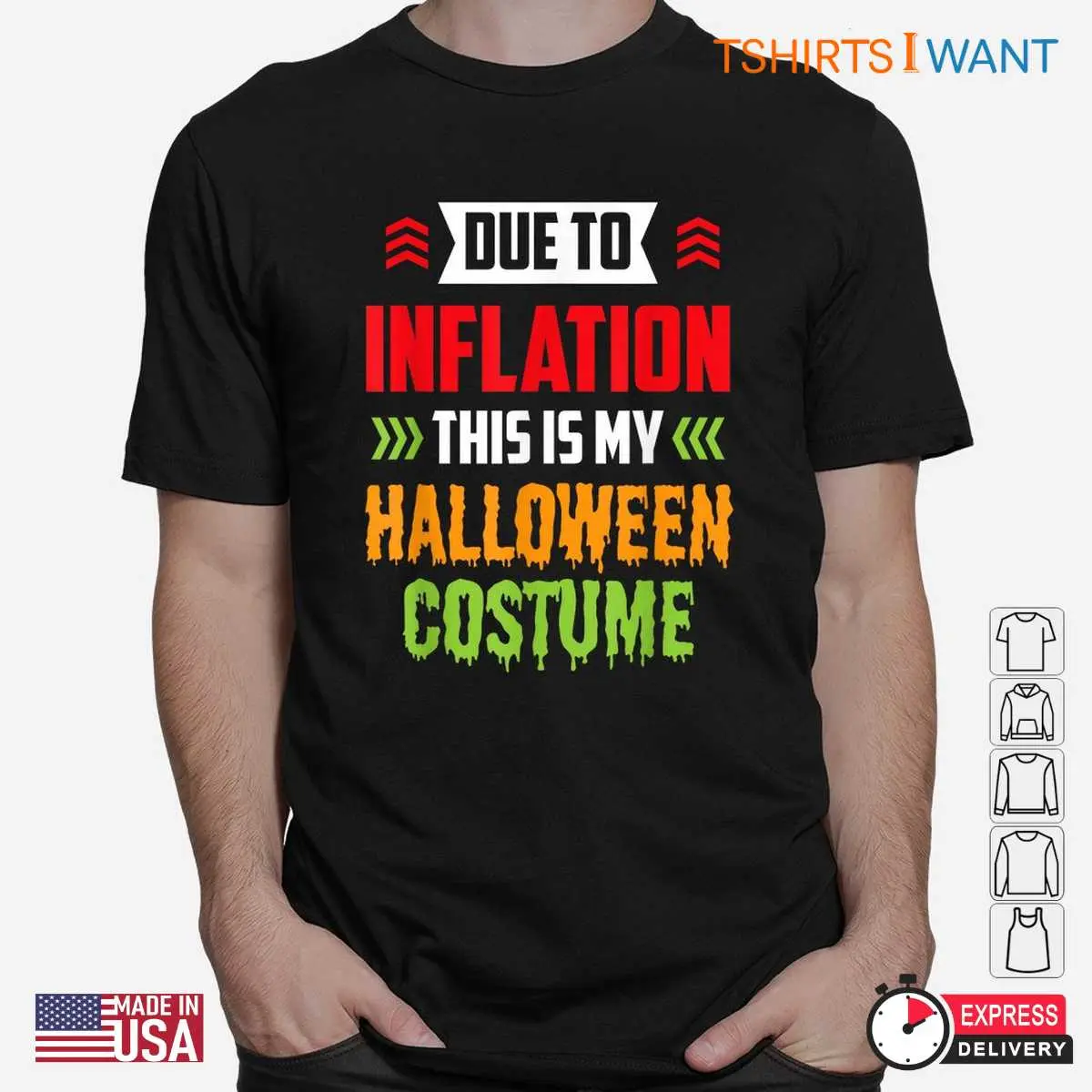 Inflation Halloween Costume: Due To Inflation This Is My Halloween Costume Shirt 2 Inflation Halloween Costume Economic Scare Costume 2 1.jpg
