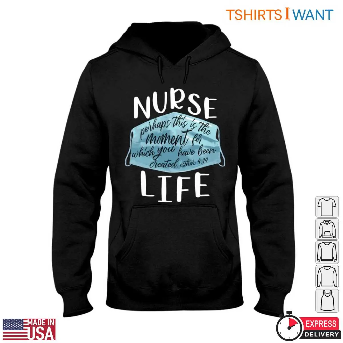 Inspirational Nurse Quote Esther Medical Mask Design Motivational T Shirt 4 1.jpg