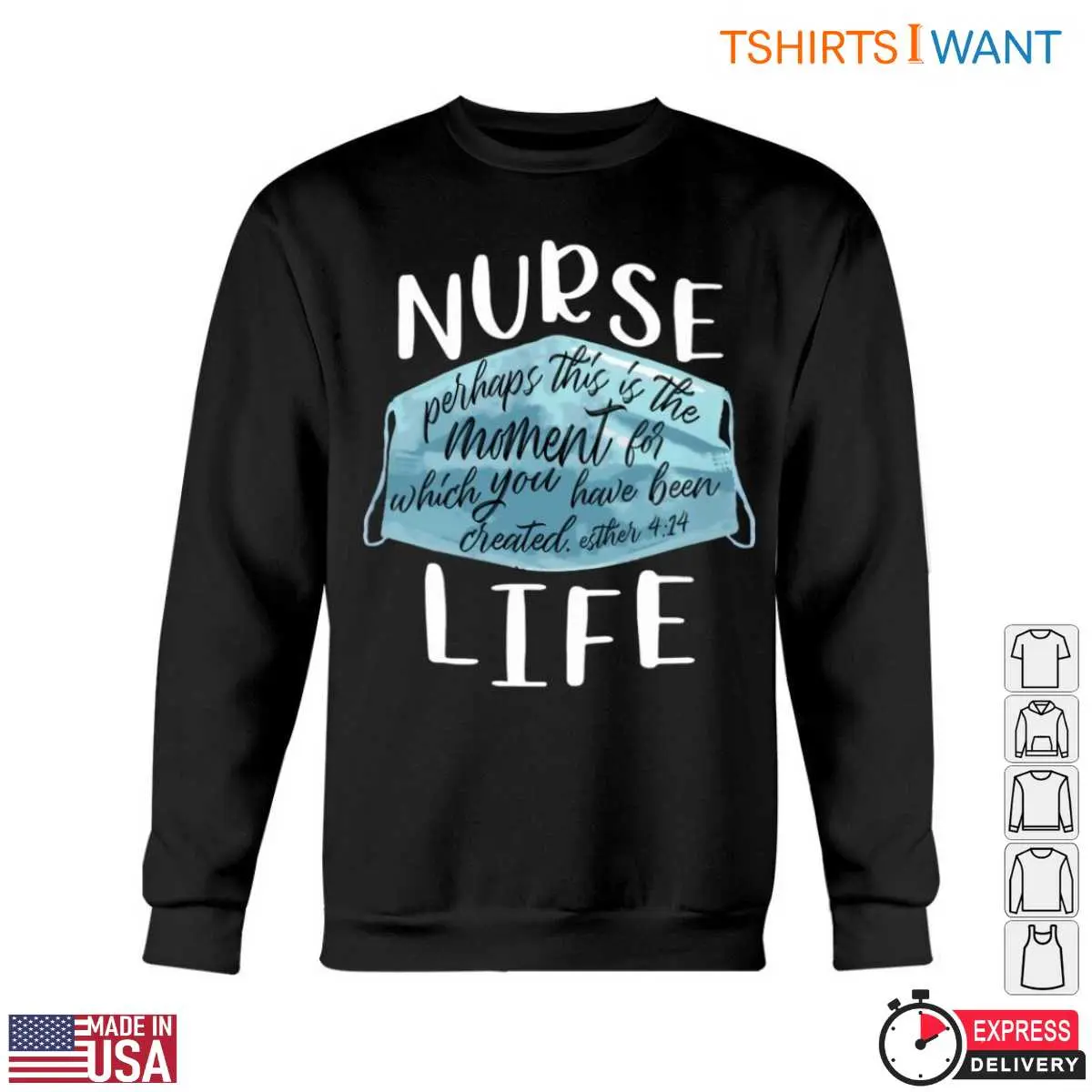 Inspirational Nurse Quote Esther Medical Mask Design Motivational T Shirt 5 1.jpg