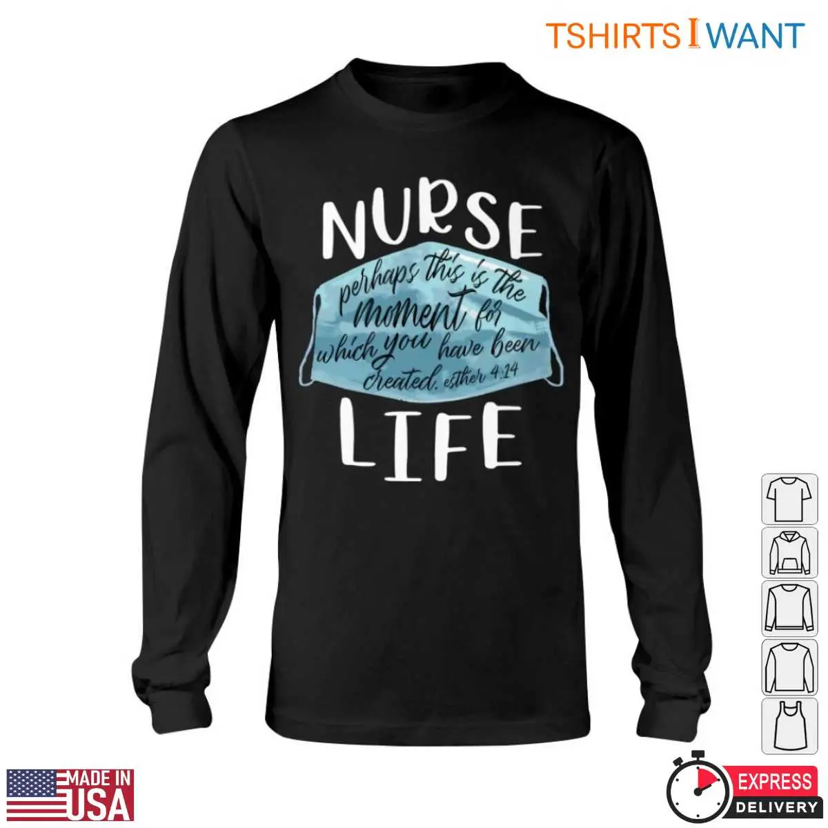 Inspirational Nurse Quote Esther Medical Mask Design Motivational T Shirt 6 1.jpg