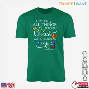 Inspirational Philippians 4:13 Christian Faith Graphic T-Shirt 9 Inspirational Philippians 413 Christian Faith Graphic T Shirt 4 1.jpg