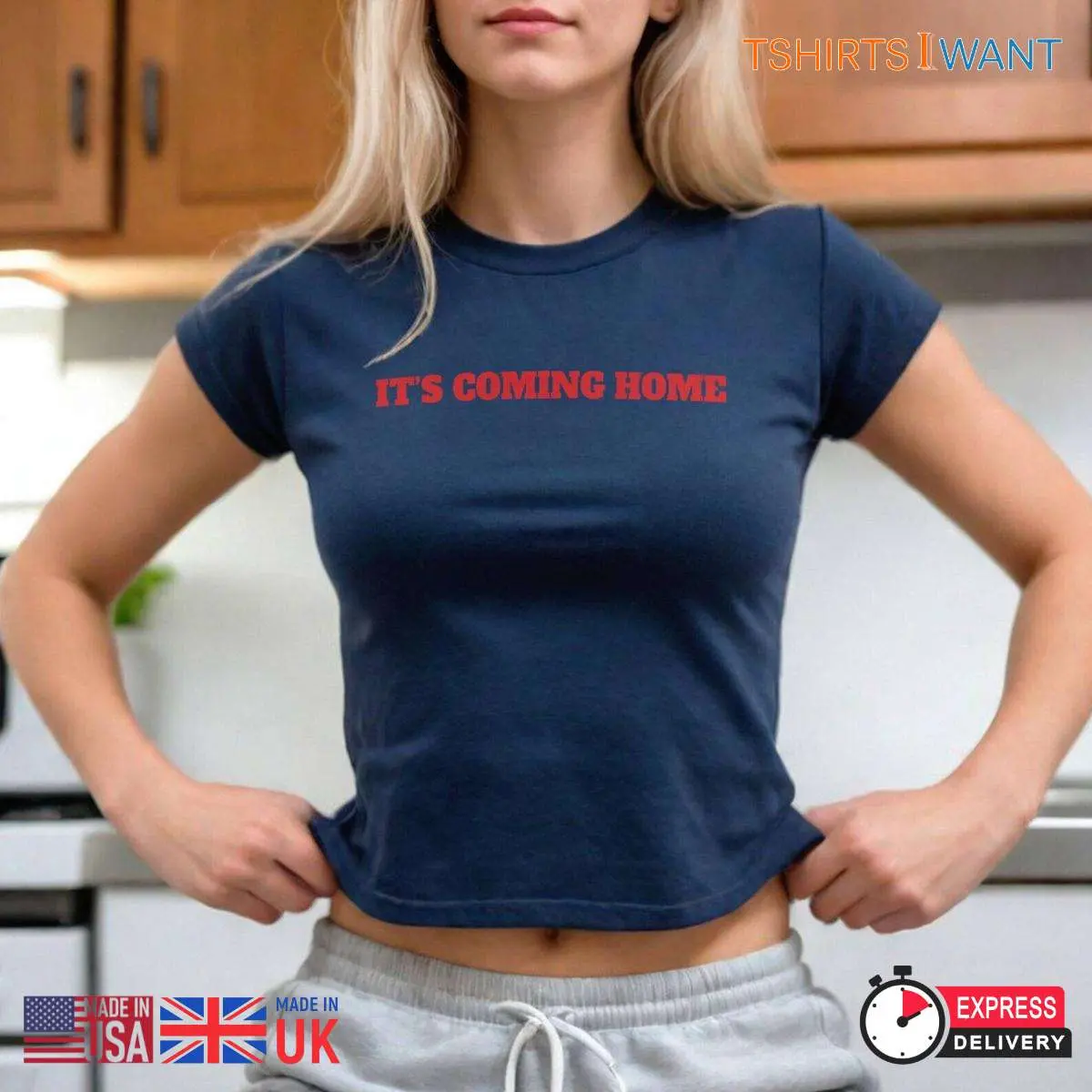 Its Coming Home Baby Tee England Euro 2024 Football 2 1 1.jpg