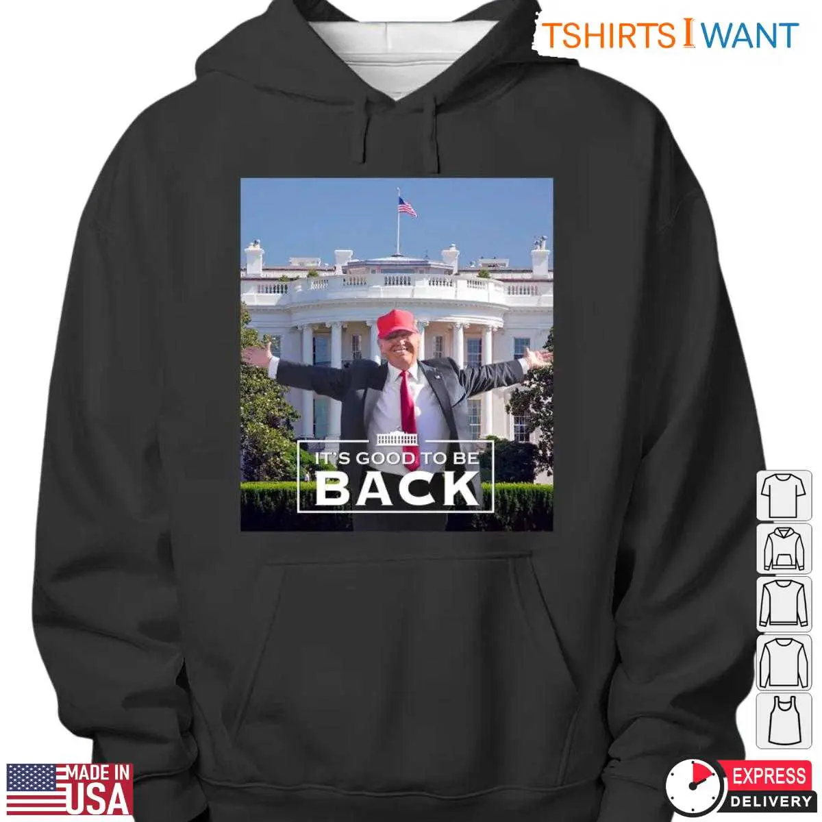 Its Good To Be Back Trump T Shirt Comeback Political Tee 3 1.jpg