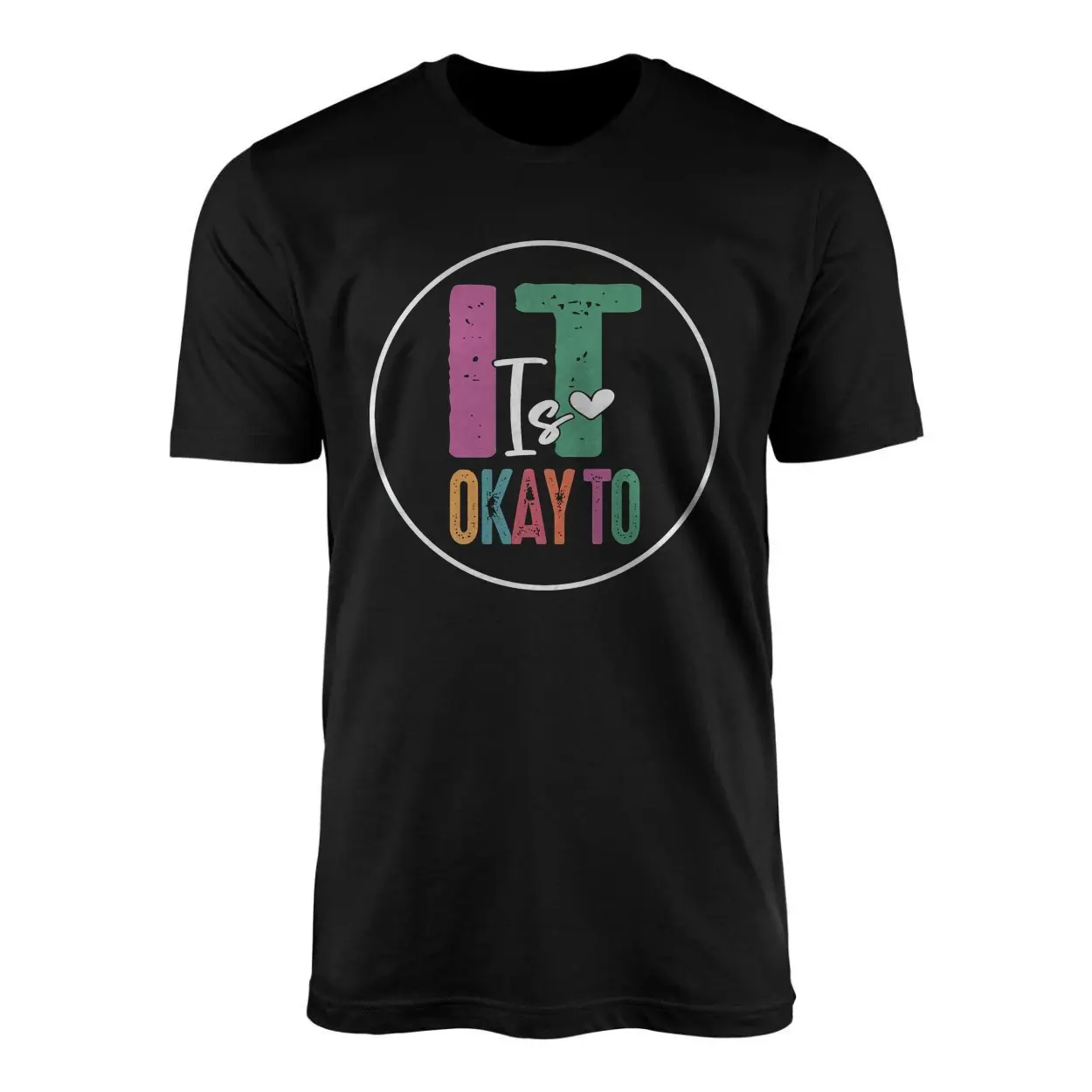 Its Okay Mental Health Awareness Minimalist Graphic T Shirt 1 1.jpg