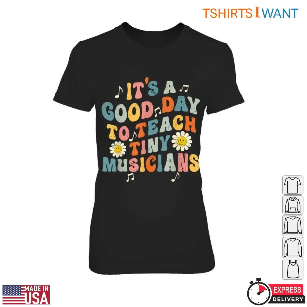 Its a Good Day to Teach Tiny Musicians T Shirt Colorful Music Teacher T Shirt 2 1.jpg