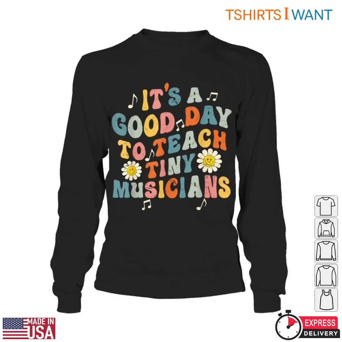Its a Good Day to Teach Tiny Musicians T Shirt Colorful Music Teacher T Shirt 6 1.jpg