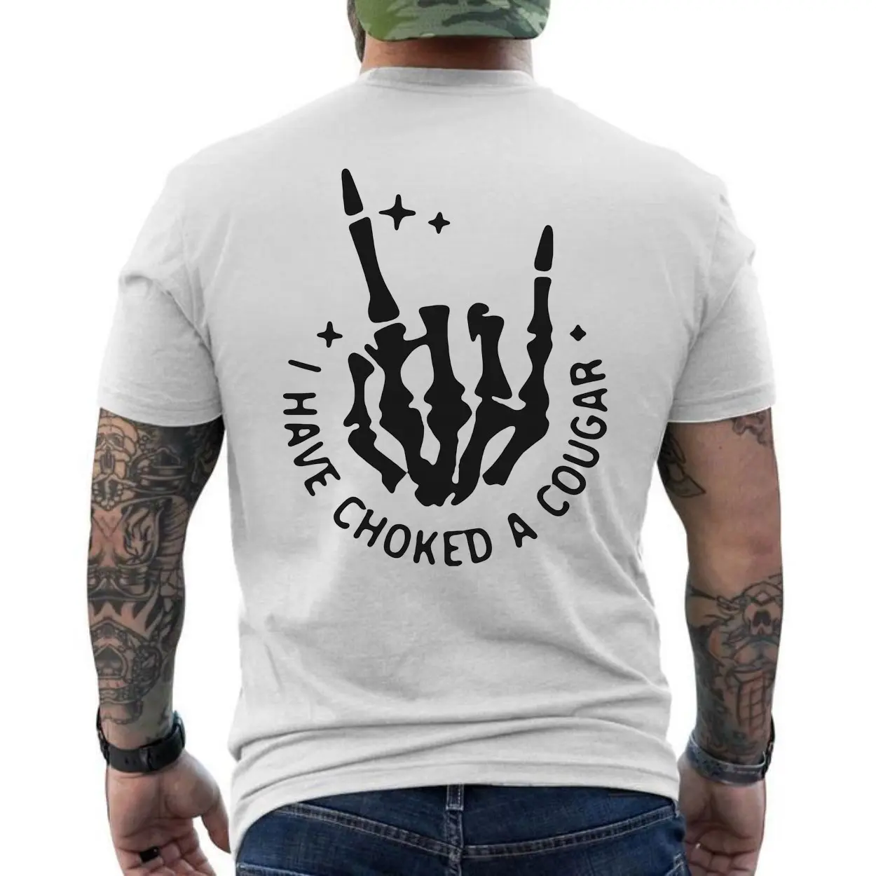 Ive Choked a Cougar Shirt E28093 Funny Double Meaning Tee 6.jpg
