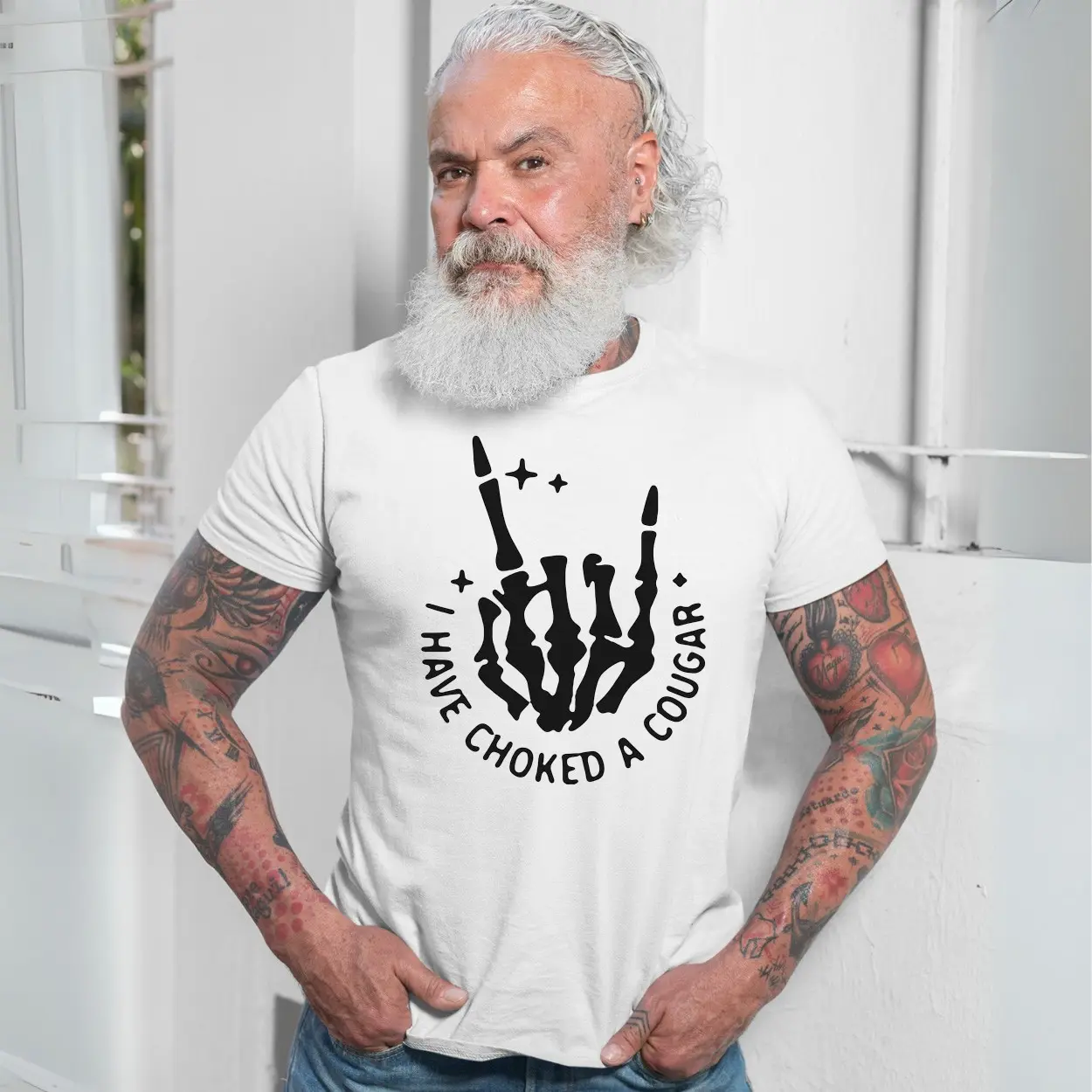 Ive Choked a Cougar Shirt E28093 Funny Double Meaning Tee 7.jpg