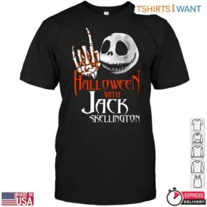 Jack Skellington Halloween Shirt - Spooky Design