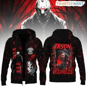 Jason Voorhees Hoodie - Friday the 13th Horror Movie Fan, Spooky Season 3D All Over Printed Zip-Up 5 Jason Voorhees Hoodie Friday the 13th Horror Fan Zip Up 2 1 1.jpg