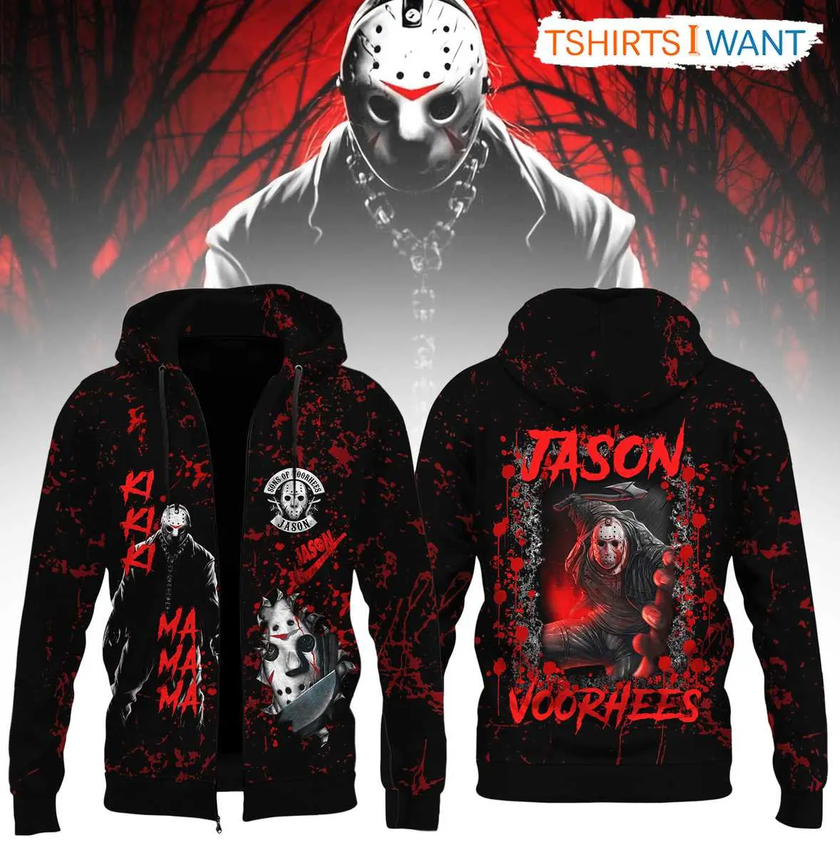 Jason Voorhees Hoodie Friday the 13th Horror Fan Zip Up 2 1 1.jpg