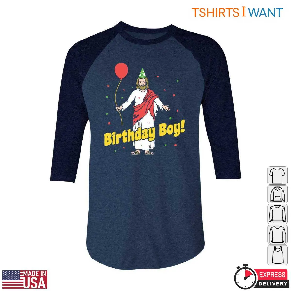 Jesus Image T-Shirt - Celebratory Balloon and Confetti Tee 5 Jesus Image T Shirt Celebratory Balloon and Confetti Tee 5 1.jpg