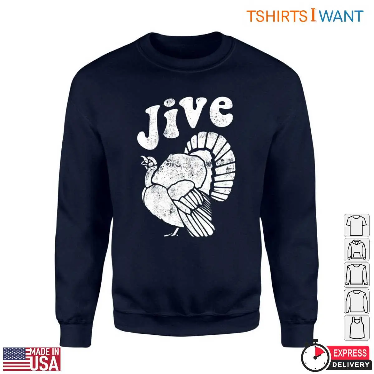 Jive Turkey T Shirt Hilarious Thanksgiving Tee 2 1.jpg