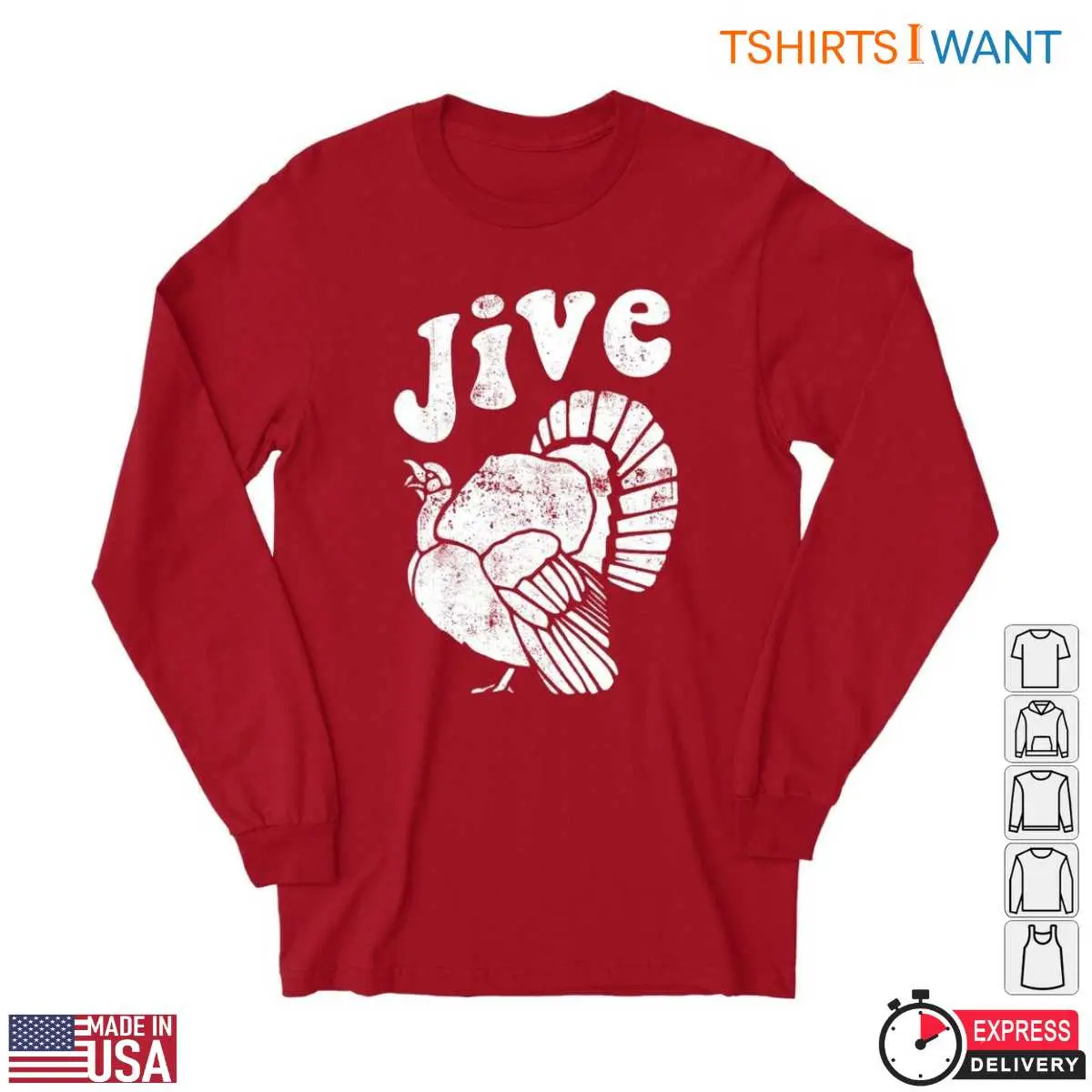 Jive Turkey T Shirt Hilarious Thanksgiving Tee 3 1.jpg