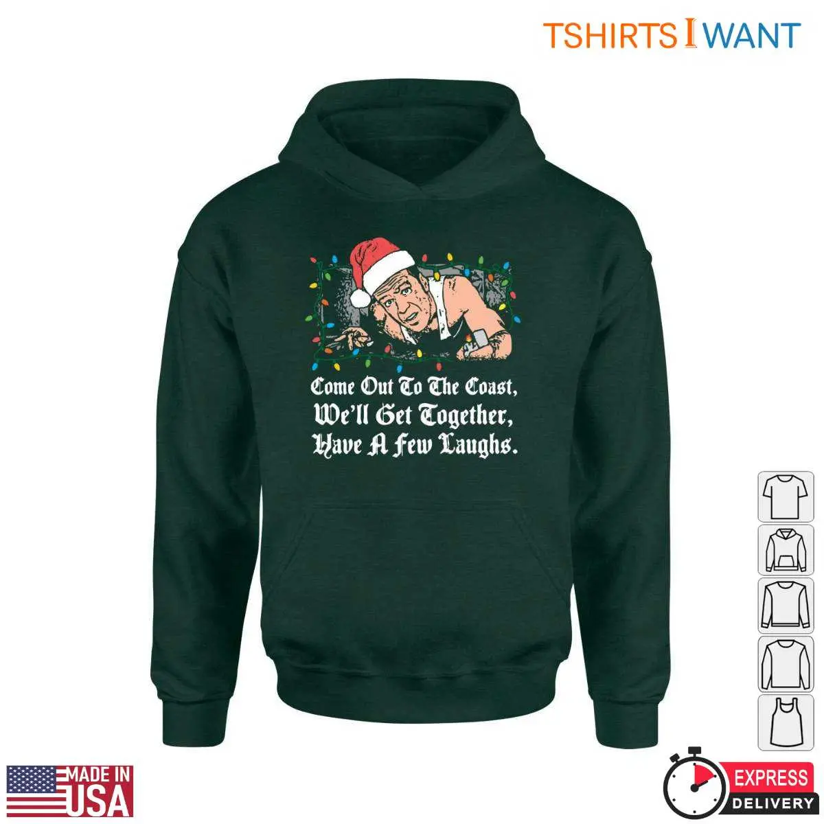 John Mcclane Christmas John Mcclane Christmas T Shirt Come Out to the Coast 3 1.jpg