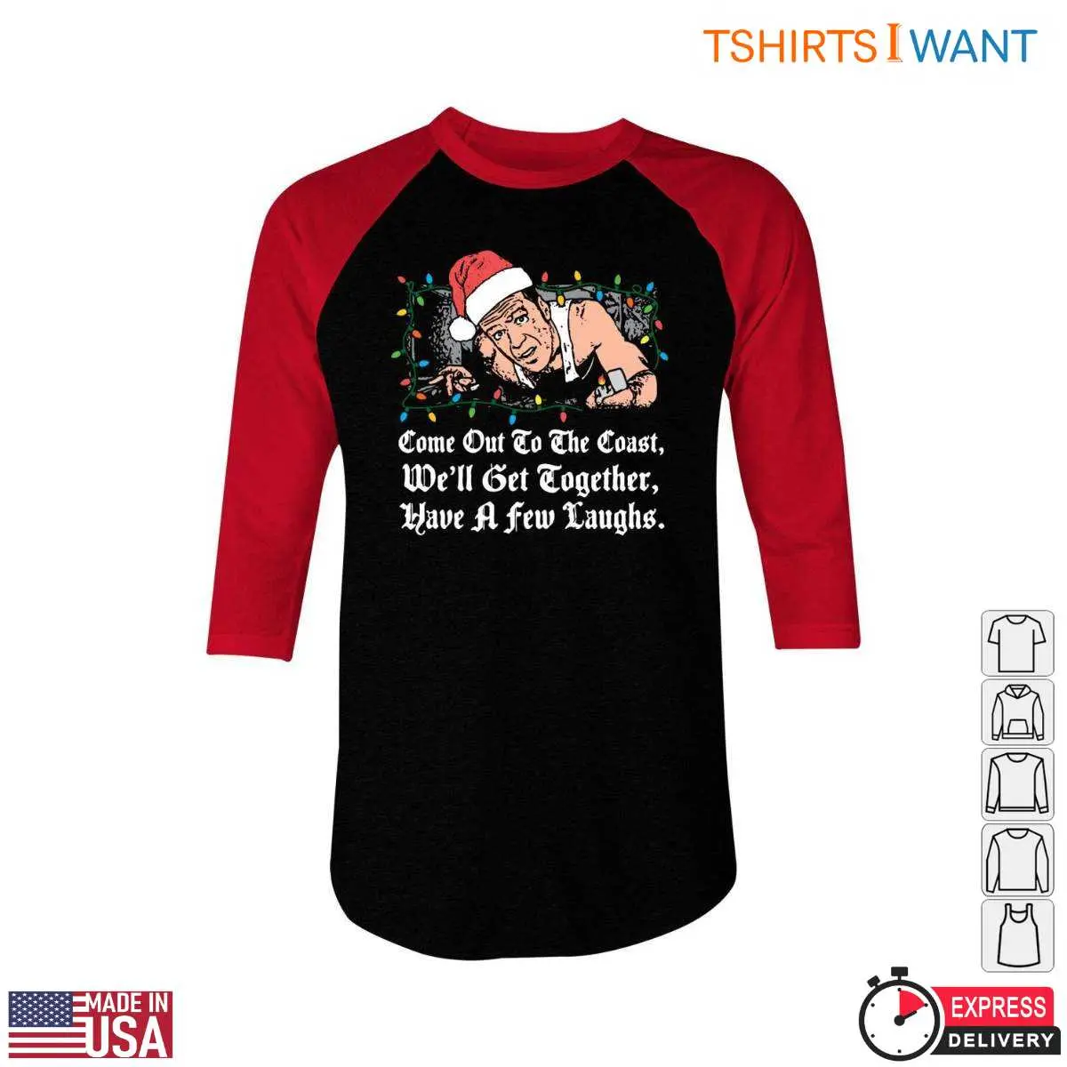 John Mcclane Christmas John Mcclane Christmas T Shirt Come Out to the Coast 4 1.jpg