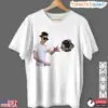 Justin Bieber Throwing Crumpled Newspaper Featuring Sean 'Diddy' Combs T-Shirt 13 Justin Bieber Throwing Crumpled Newspaper Featuring Sean 'Diddy' Combs T Shirt White
