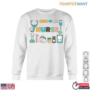 Kawaii Nurse Design Medical Tools Stethoscope Cute Nursing Gift T-Shirt 10 Kawaii Nurse Design Medical Tools Stethoscope Cute Nursing Gift T Shirt 5 1.jpg