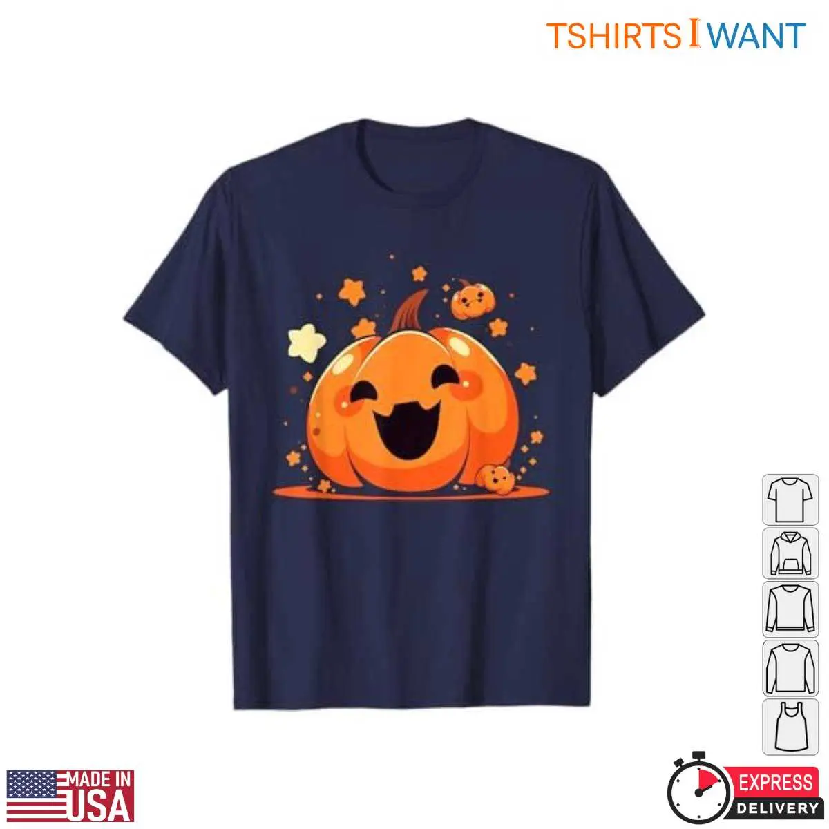 Kawaii Pumpkin Cute Halloween T Shirt 1 1.jpg