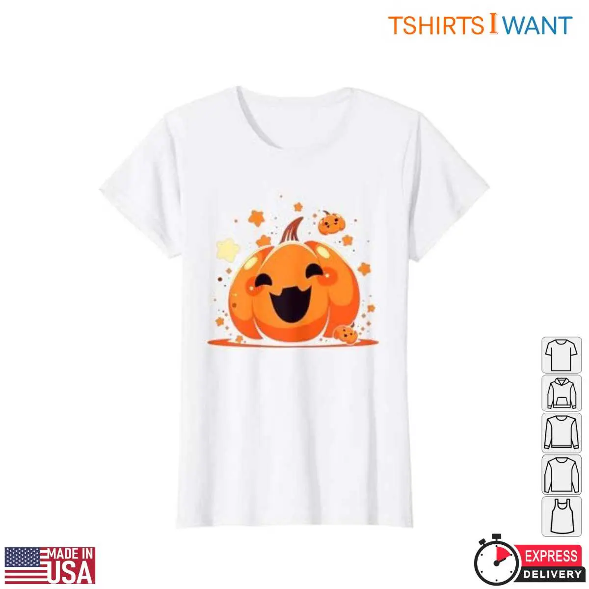 Kawaii Pumpkin Cute Halloween T Shirt 2 1.jpg