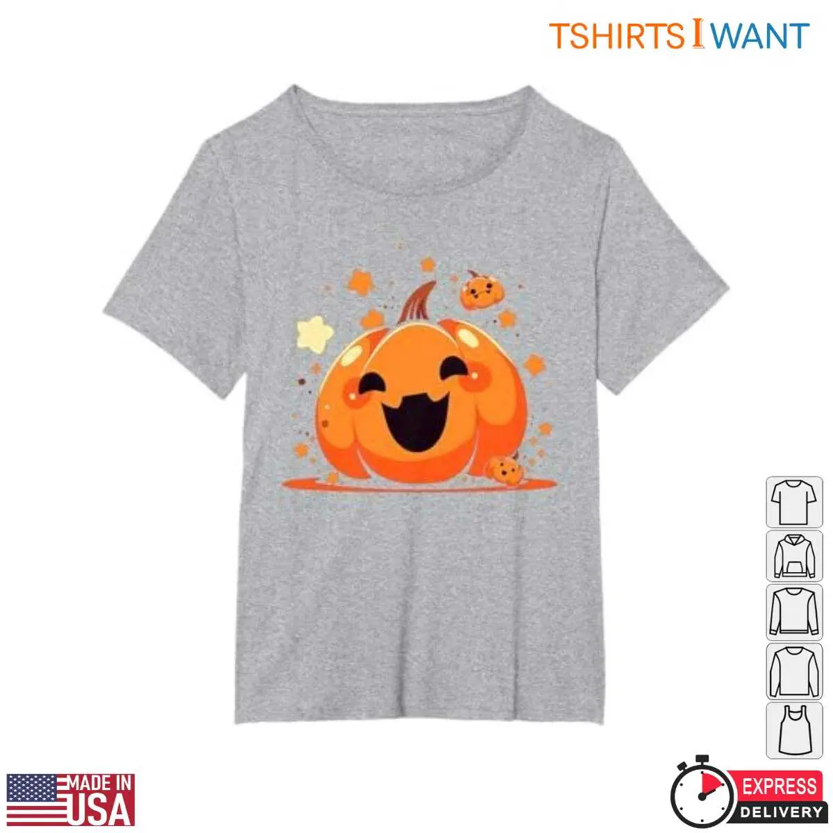 Kawaii Pumpkin Cute Halloween T Shirt 4 1.jpg