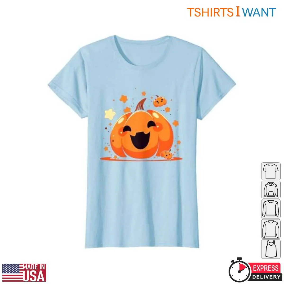 Kawaii Pumpkin Cute Halloween T Shirt 5 1.jpg