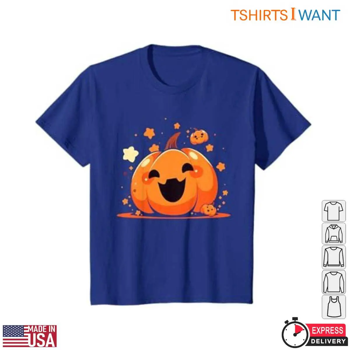 Kawaii Pumpkin Cute Halloween T Shirt 6 1.jpg