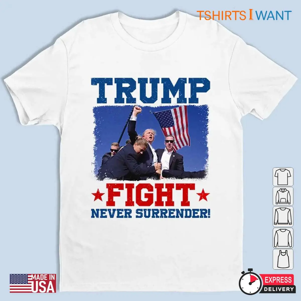 Keep Fighting Till The End Trump Never Surrender Shirt 1 1.jpg