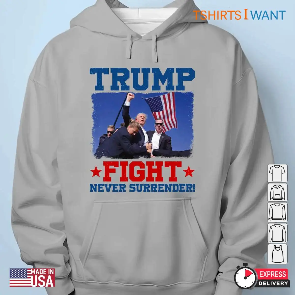 Keep Fighting Till The End: Trump Never Surrender Rally T-shirt 13 Keep Fighting Till The End Trump Never Surrender Shirt 5