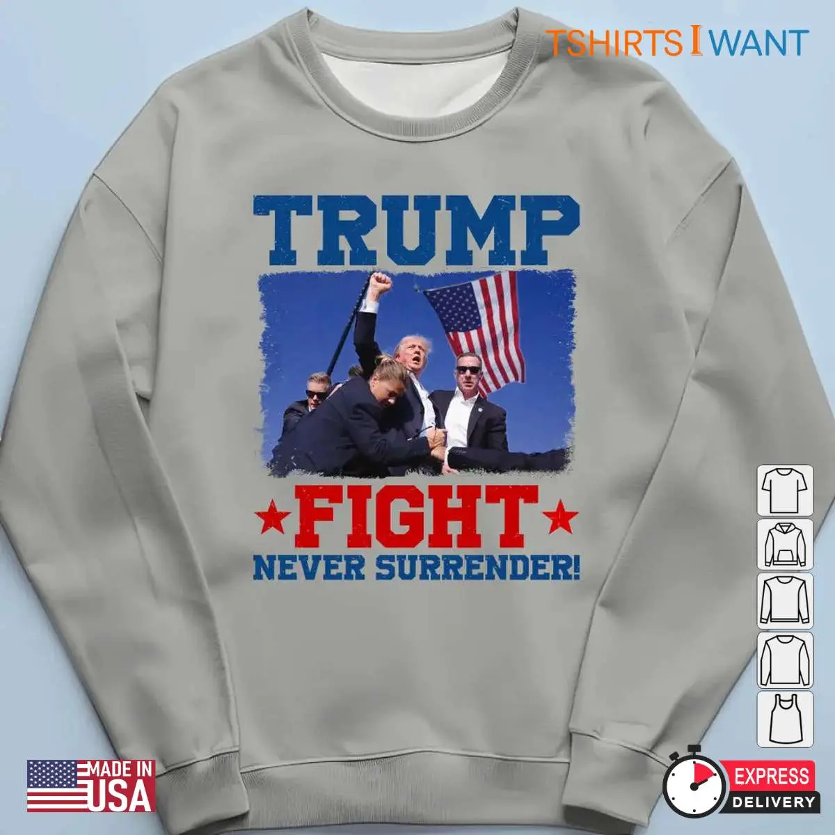 Keep Fighting Till The End Trump Never Surrender Shirt 6 1.jpg