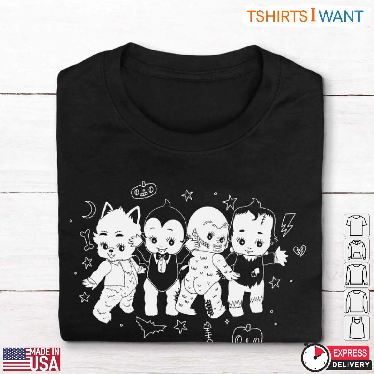 Kewpie Doll Halloween Horror Cute T Shirt 1 1.jpg