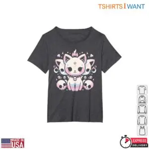 Kitten Anime Cat Gothic Moons Skulls T-Shirt 10 Kitten Anime Cat Gothic Moons Skulls T Shirt 5 1.jpg