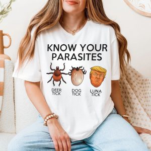 Know Your Parasites T Shirt E28093 Bold Satirical 5.jpg