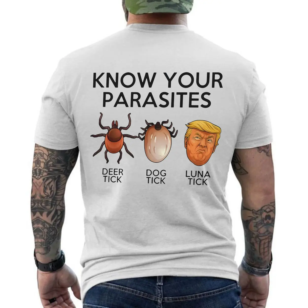 Know Your Parasites T Shirt E28093 Bold Satirical 6.jpg