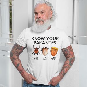 Know Your Parasites T Shirt E28093 Bold Satirical 7.jpg