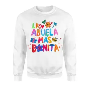 La Abuela Mas Bonita Shirt – Cute Colorful Grandma Graphic Tee 9 La Abuela Mas Bonita Shirt E28093 Cute Colorful Grandma Graphic Tee 3.jpg