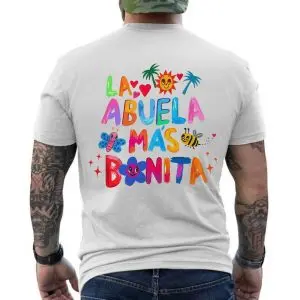 La Abuela Mas Bonita Shirt – Cute Colorful Grandma Graphic Tee 12 La Abuela Mas Bonita Shirt E28093 Cute Colorful Grandma Graphic Tee 6.jpg