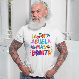 La Abuela Mas Bonita Shirt E28093 Cute Colorful Grandma Graphic Tee 7.jpg