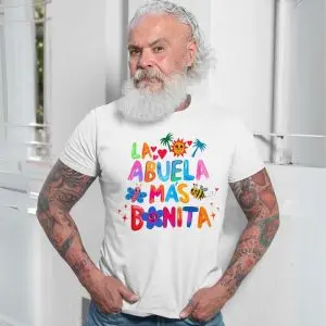 La Abuela Mas Bonita Shirt – Cute Colorful Grandma Graphic Tee 13 La Abuela Mas Bonita Shirt E28093 Cute Colorful Grandma Graphic Tee 7.jpg