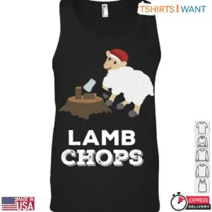 Lamb Chops T-Shirt - Funny Lumberjack Sheep Design Tee 9 Lamb Chops T Shirt Funny Lumberjack Sheep Design Tee 5 1 1.jpg