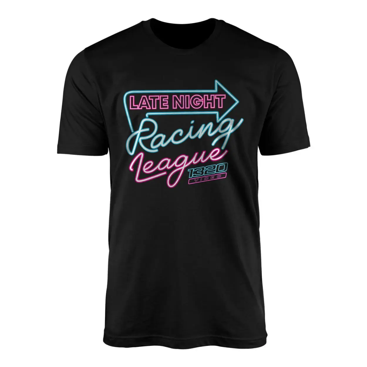 Late Night Racing League 1320 Video Neon Streetwear Tee 1 Late Night Racing League 1320 Video Neon Streetwear Tee 1 1.jpg