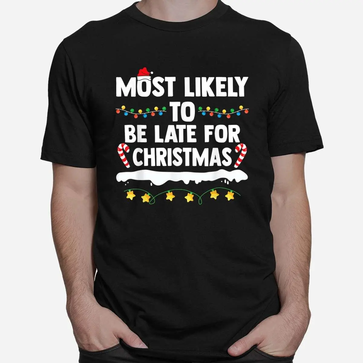 Late for Christmas Family Matching Shirt 2 1.jpg