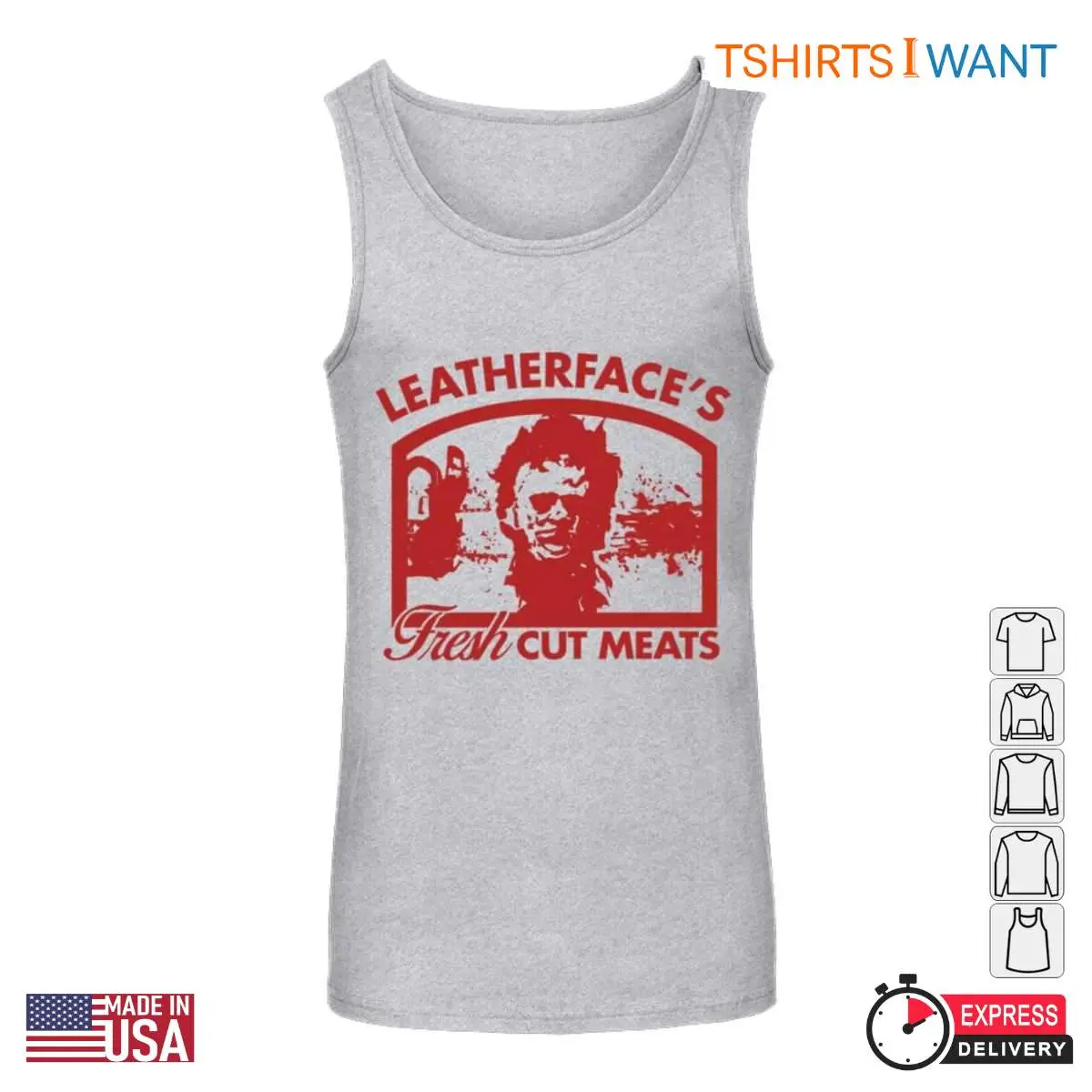 Leatherfaces Fresh Cut Meats T Shirt E28093 Horror Inspired Graphic Tee 5.jpg