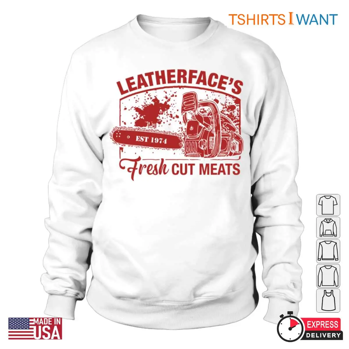 Leatherface’s Fresh Cut Meats T-Shirt - Texas Chainsaw Massacre Horror Fan Apparel 3 Leatherfaces Fresh Cut Meats T Shirt Texas Chainsaw Massacre Horror Fan Apparel 3 1.jpg